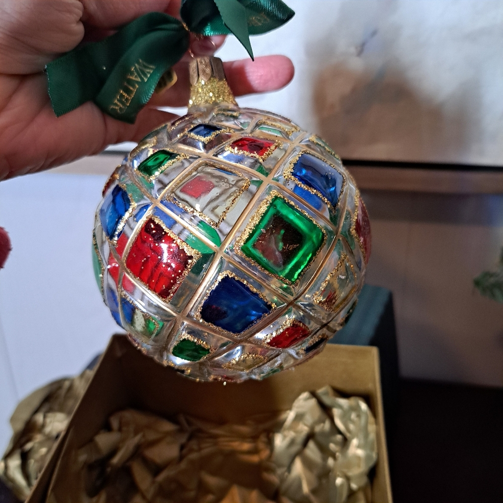Waterford Limited Series Holiday Heirlooms Killeen Joyous Season Ball